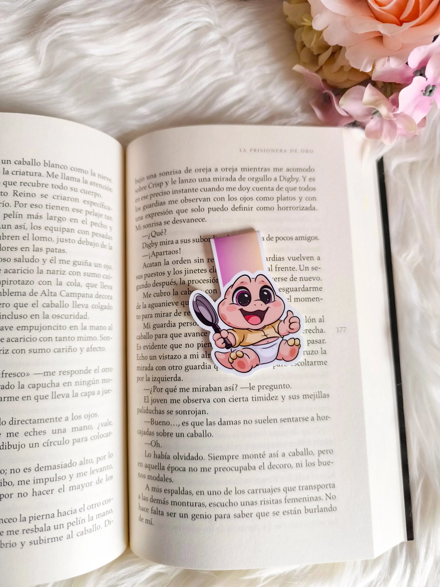 Marcapáginas magnético de Tú no mami - Dinosaurios