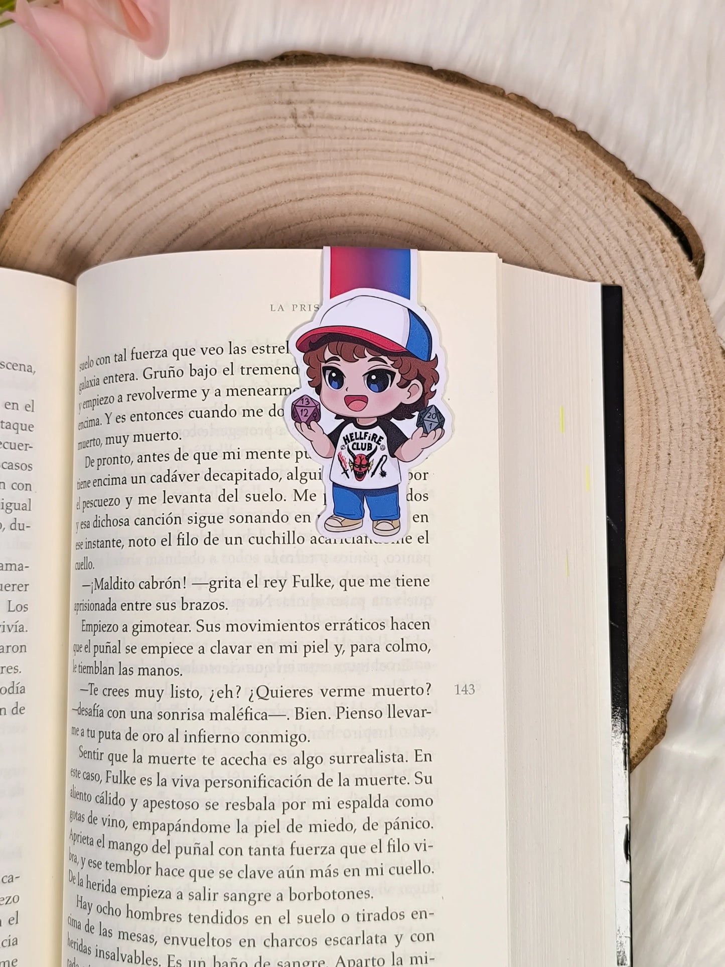 Marcapáginas magnéticos de Stranger Things