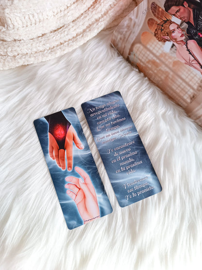 Marcapáginas Manos  Nesta y Cassian -  Acotar