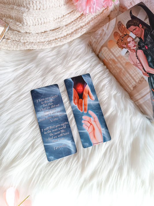 Marcapáginas Manos  Nesta y Cassian -  Acotar