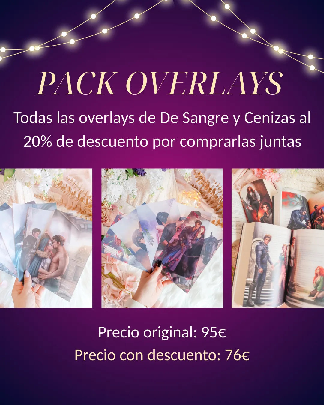 Pack Overlays De Sangre y Cenizas