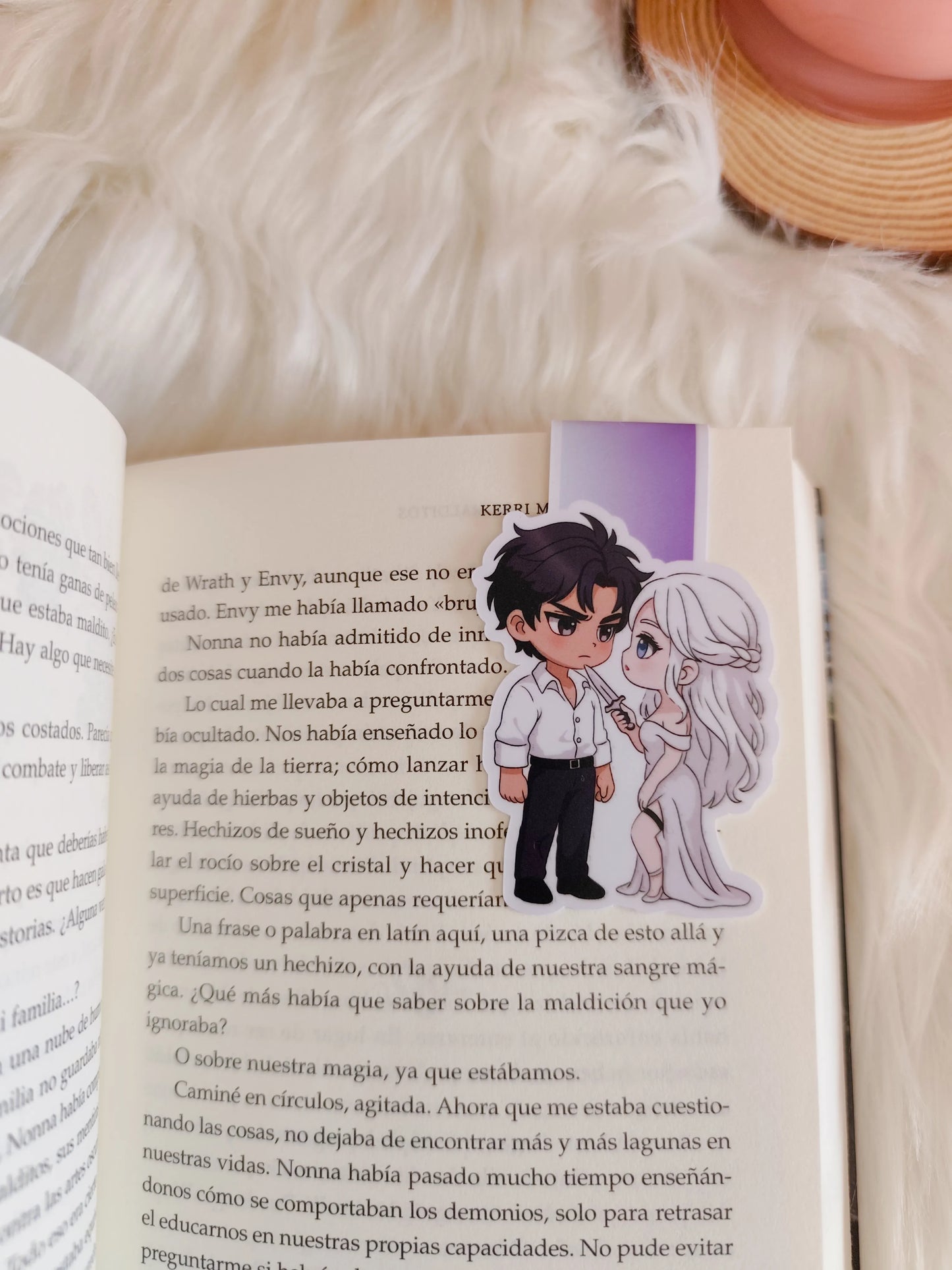 Marcapáginas magnético de Paedyn y Kai - Powerless