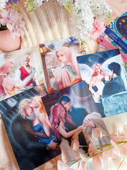 Set de Prints de escenas de Érase una vez un Corazón Roto