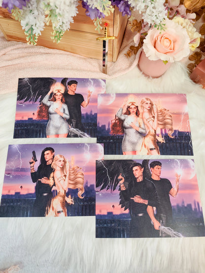 Prints de las sobrecubiertas de  Ciudad Medialuna