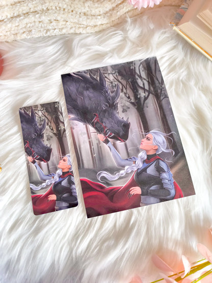 Set de Prints de escenas de Heredera de Fuego