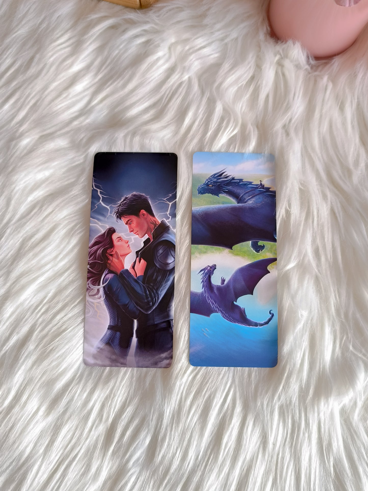 Set de Marcapáginas de Alas de Ónix