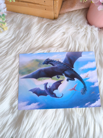 Set de Prints de Alas de Ónix