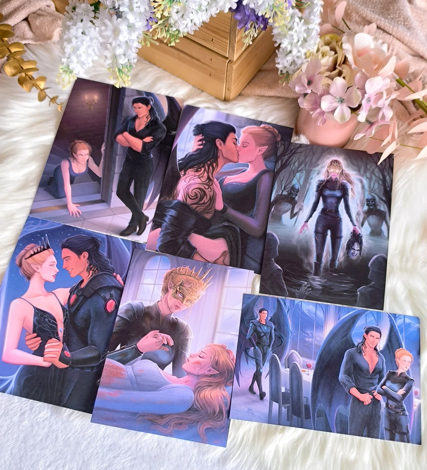 Set de Prints de escenas de ACOSF