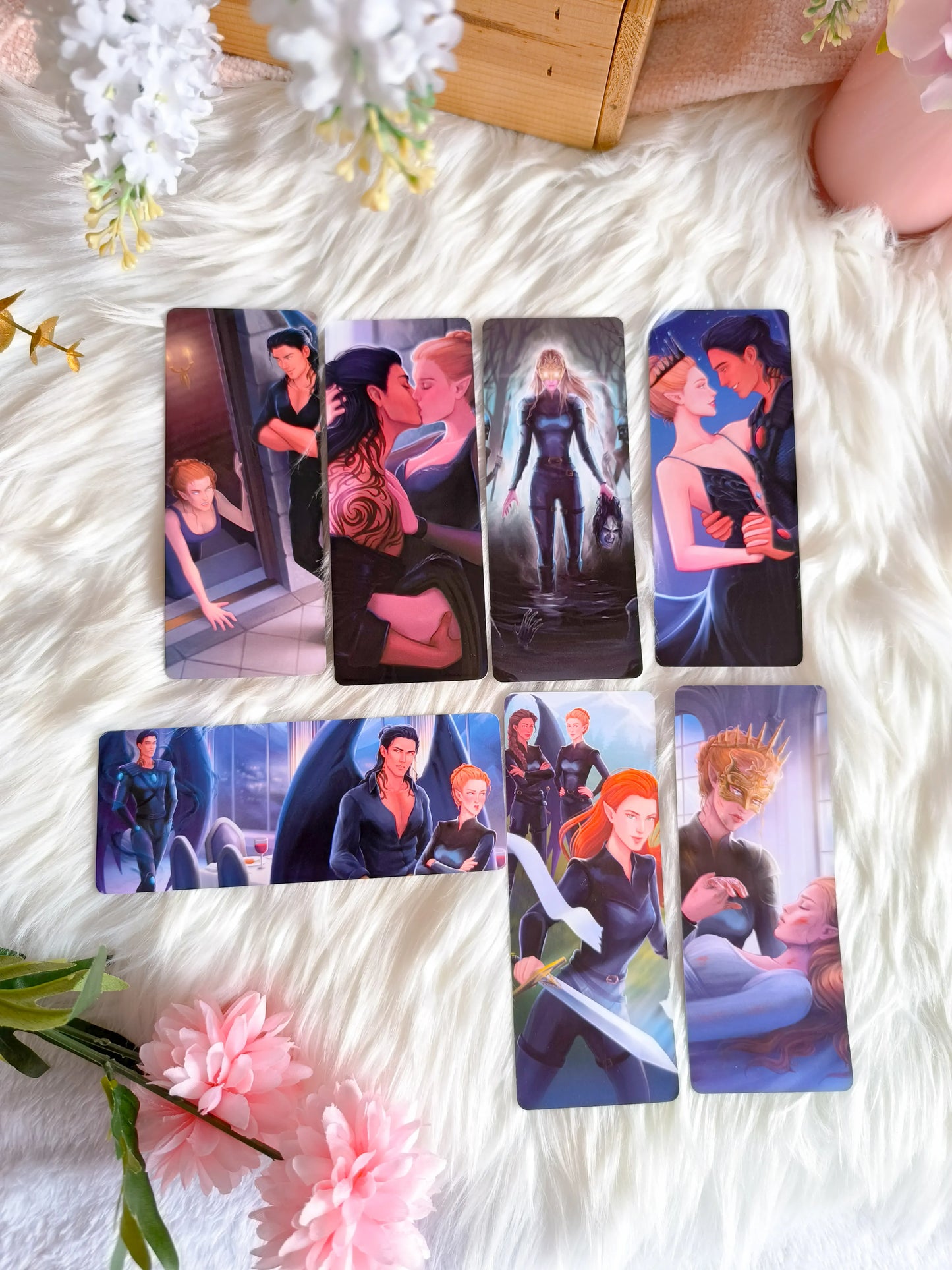 Set de marcapáginas de escenas de ACOSF