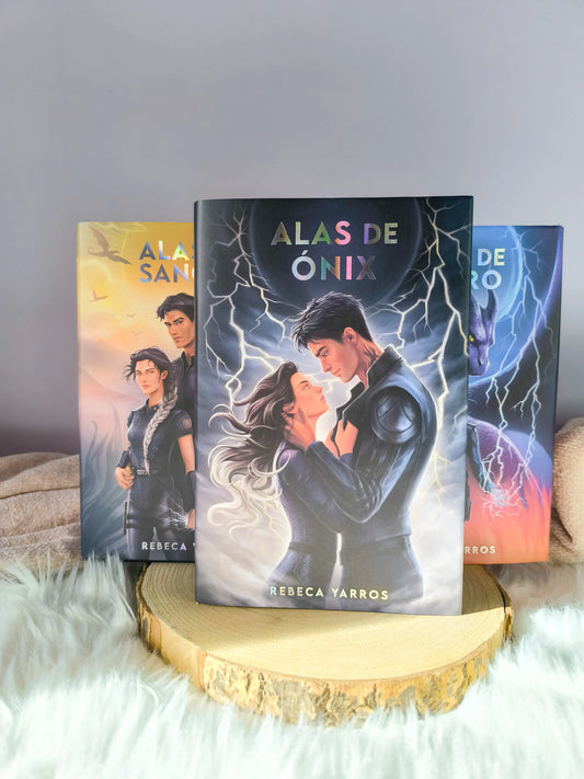 Sobrecubiertas Alas de Sangre Edición España