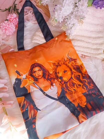 Totebag de Bryce, Synrix, Lehabah y Danika - Ciudad Medialuna