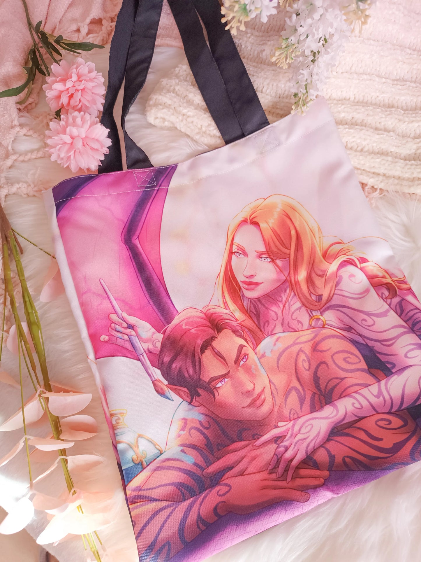 Totebag de Feyre y Rhysand en el capítulo 55 - Acotar