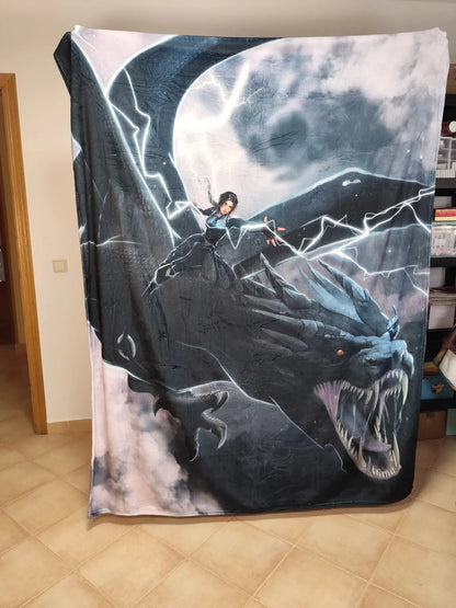 Manta de Violet y Tairn - Alas de Sangre