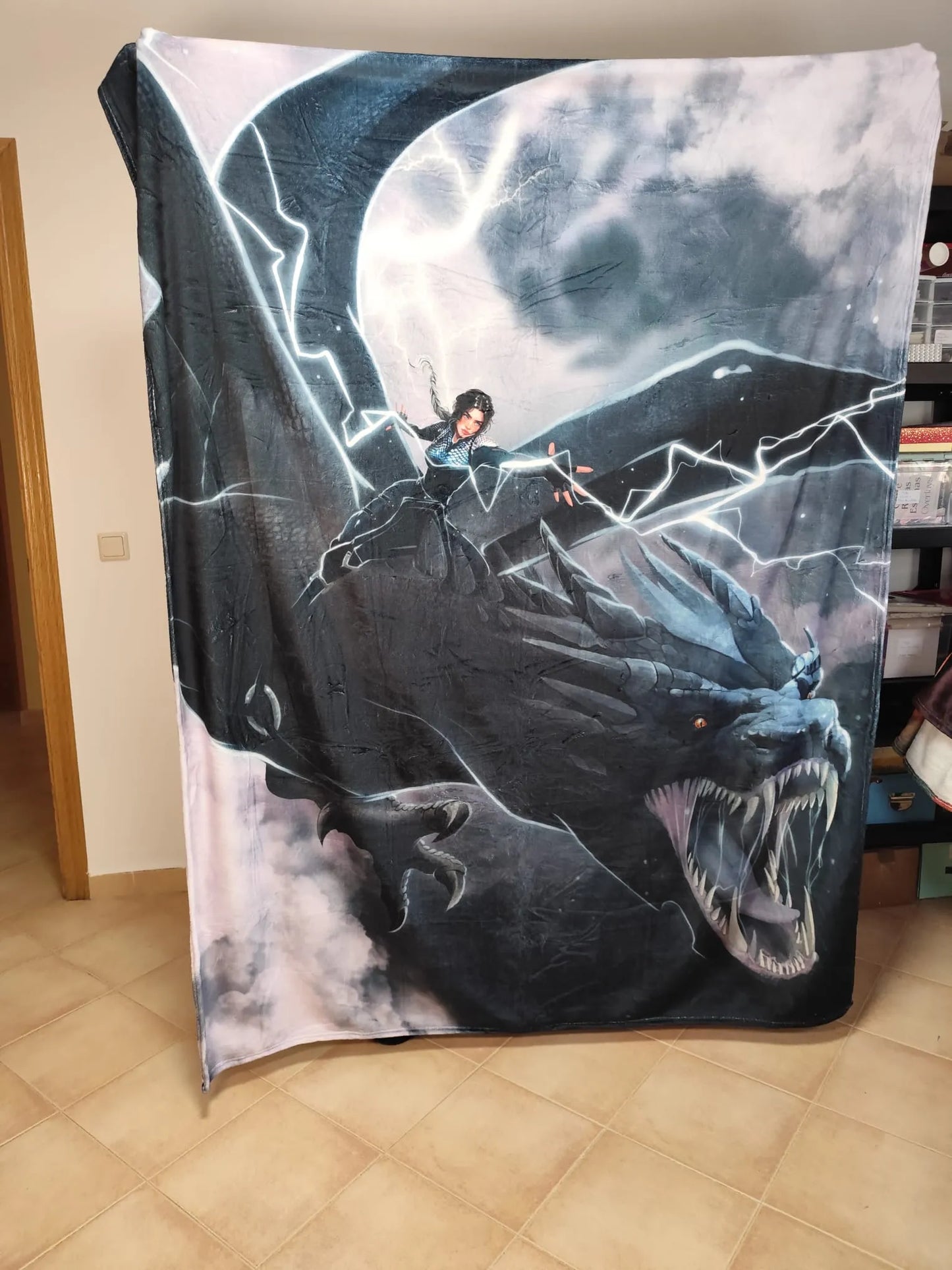 Manta de Violet y Tairn - Alas de Sangre