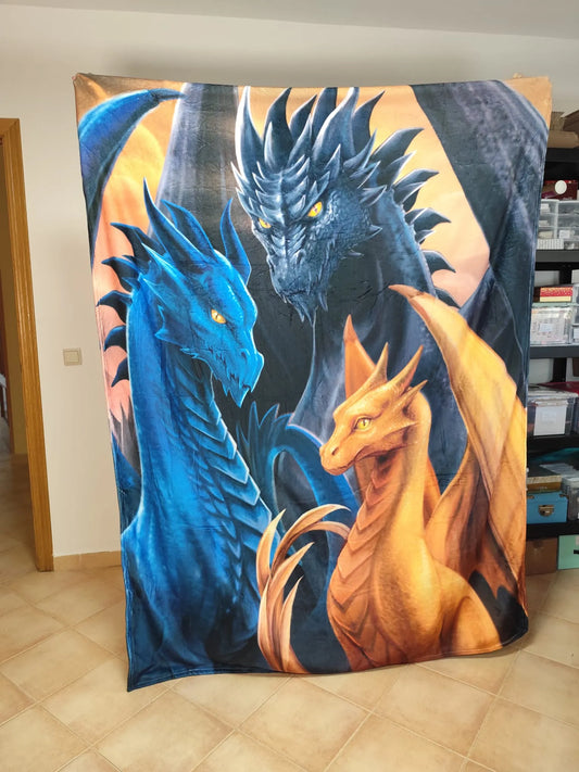 Manta de Tairn Sgaeyl y Andarna - Alas de Sangre