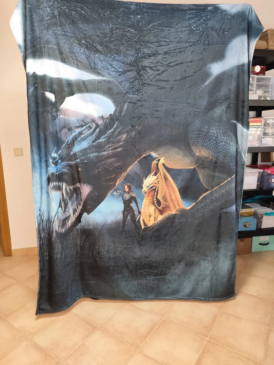 Manta de Violet Tairn y Andarna se conocen - Alas de Sangre