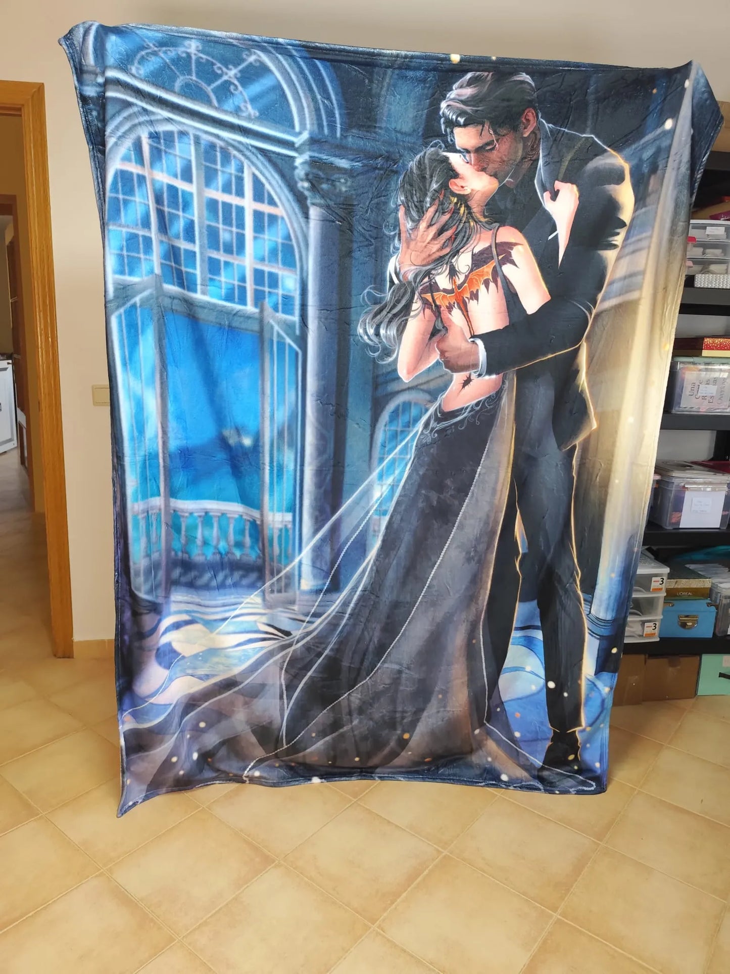 Manta de Violet y Xaden - Alas de Sangre