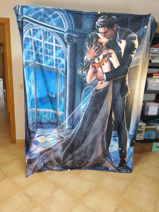 Manta de Violet y Xaden - Alas de Sangre