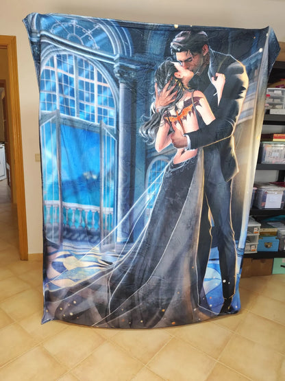 Manta de Violet y Xaden - Alas de Sangre