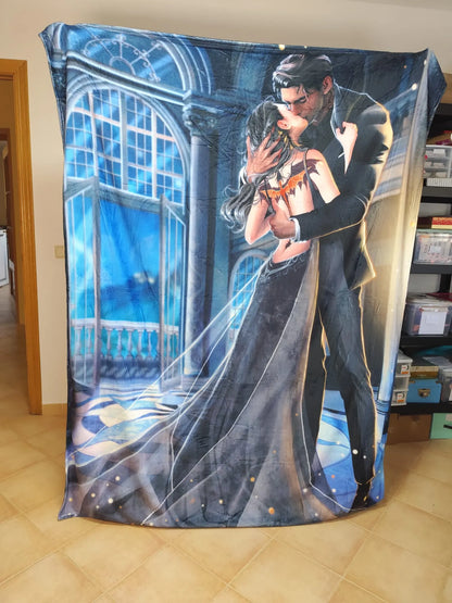 Manta de Violet y Xaden - Alas de Sangre