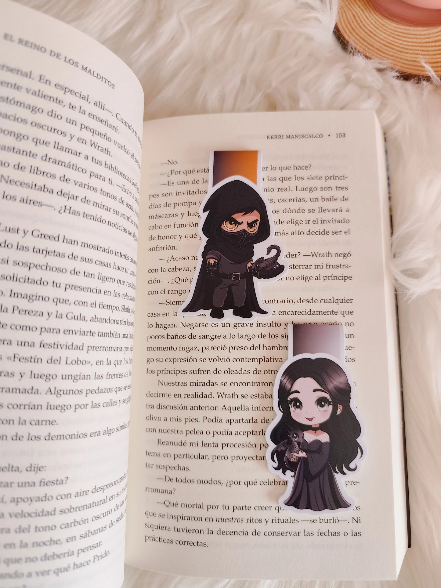 Marcapáginas magnético de Maevyth - Anathema