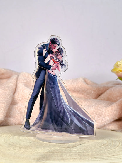 Standee de Violet y Xaden  - Alas de Sangre